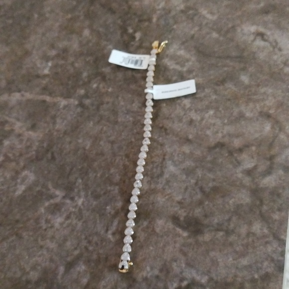 Brand new Heat Bracelet 24KT Over sterling with Genuine Diamond ... - Picture 2 of 9